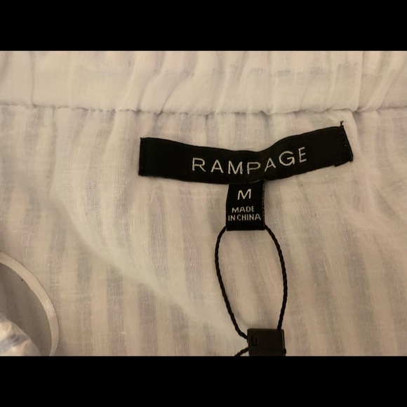 Blue and white stripe Rampage dress - Picture 3 of 5